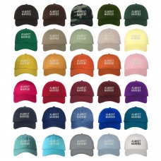 ALMOST MARRIED Dad Hat Low Profile Newly Wed Baseball Cap Many Colors Available  eb-44248661